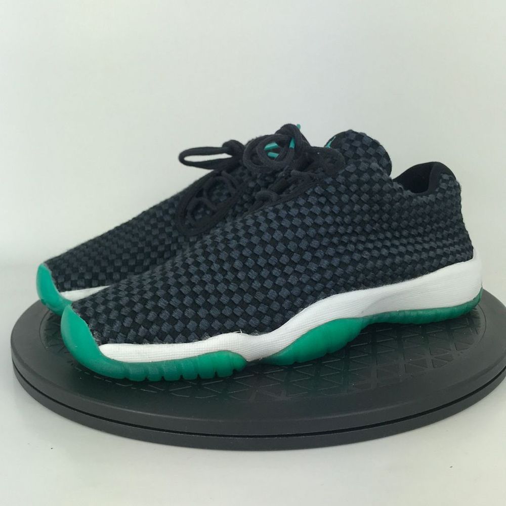 Nike Air Jordan Future Low GG Black/Teal/White 724814-018 Women's Size 6.5 (5Y)